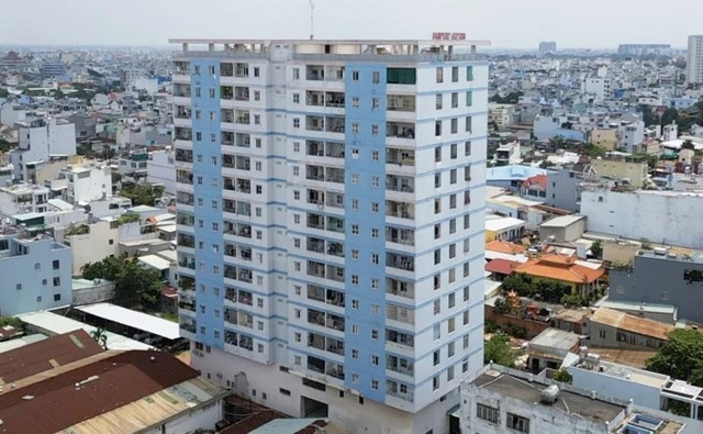 Chung cư Nguyễn Quyền ở TP HCM 'dính' loạt sai phạm về PCCC Chung cu Nguyen Quyen o TP HCM 'dinh' loat sai pham ve PCCC