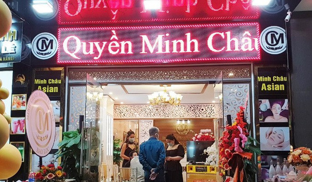 Mở cửa được 2 ngày, Thẩm mỹ viện Minh Châu Asian Luxury bị thu hồi giấy phép Mo cua duoc 2 ngay, Tham my vien Minh Chau Asian Luxury bi thu hoi giay phep