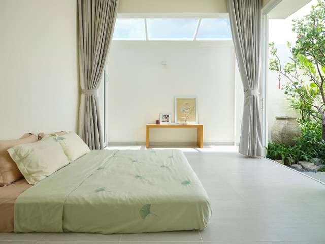 Nhà cấp 4 như cực đẹp và thông thoáng nhờ cách thiết kế đơn giản - Hình 10 Nha cap 4 nhu cuc dep va thong thoang nho cach thiet ke don gian-Hinh-10