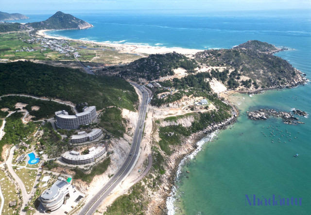 Con đường ven biển ngàn tỷ 'đẹp như tranh' ở Bình Định Con duong ven bien ngan ty 'dep nhu tranh' o Binh Dinh