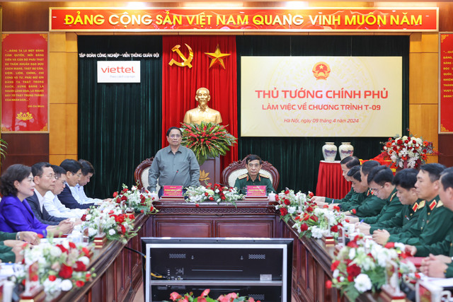 Thủ tướng Phạm Minh Chính làm việc với Tập đoàn Viettel - Hình 19 Thu tuong Pham Minh Chinh lam viec voi Tap doan Viettel-Hinh-19