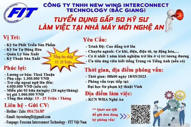 Mức lương nào cho người lao động làm việc tại Foxconn ở Nghệ An? - Hình 6 Muc luong nao cho nguoi lao dong lam viec tai Foxconn o Nghe An?-Hinh-6