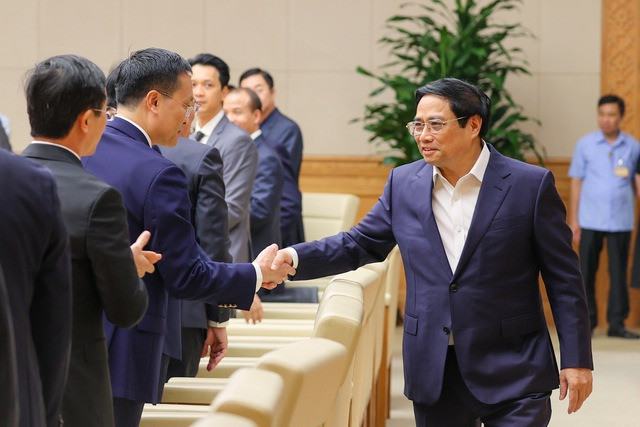 Thủ tướng Phạm Minh Chính: Ngành ngân hàng cần nỗ lực vượt qua khó khăn Thu tuong Pham Minh Chinh: Nganh ngan hang can no luc vuot qua kho khan