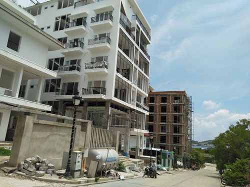 Cưỡng chế biệt thự Ocean View Nha Trang xây vượt quy hoạch Cuong che biet thu Ocean View Nha Trang xay vuot quy hoach