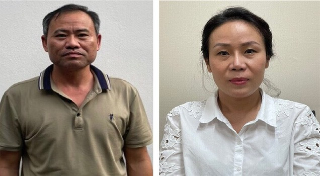 Quan he cua cuu Chu tich TP Ha Noi Nguyen Duc Chung voi giam doc tron no