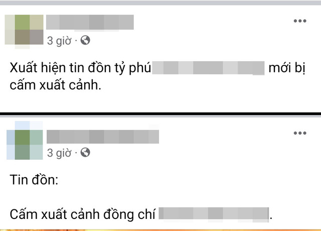 Bo Cong an bac tin lanh dao mot doanh nghiep lon bi ap dung bien phap ngan chan