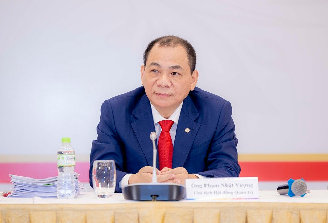 Chủ tịch VINGroup Phạm Nhật Vượng: VinFast là sứ mệnh, là danh dự Chu tich VINGroup Pham Nhat Vuong: VinFast la su menh, la danh du