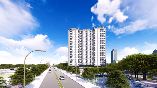 Dua nhau gom hang, don song truoc ngay thi xa Thuan An len thanh pho