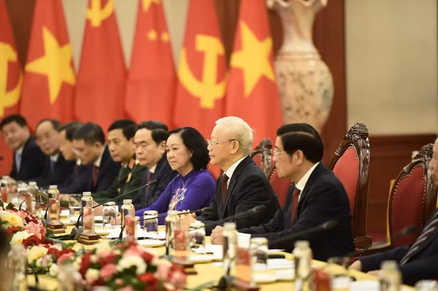 Tong Bi thu Nguyen Phu Trong don Tong Bi thu, Chu tich Trung Quoc Tap Can Binh-Hinh-10