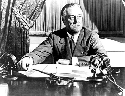 Tổng thống Mỹ Ru-dơ-ven. Ảnh: Internet. Tổng thống Mỹ Ru-dơ-ven. Ảnh: Internet.