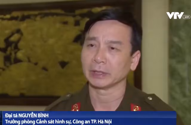 Truong phong CSHS Cong an Ha Noi thong tin ve vu viec o Dong Tam