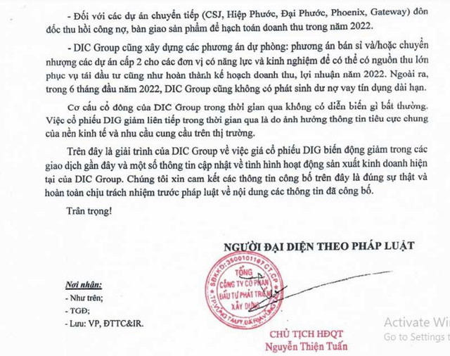 Năm tháng bay mất 2 tỷ USD, đại gia bất động sản DIC Corp gặp khó Nam thang bay mat 2 ty USD, dai gia bat dong san DIC Corp gap kho