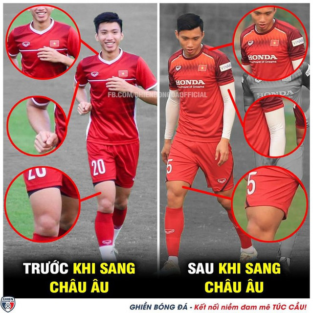 Đoàn Văn Hậu tăng cân, béo tốt, khỏe mạnh thế nào sau 7 tuần ở Hà Lan? Doan Van Hau tang can, beo tot, khoe manh the nao sau 7 tuan o Ha Lan?