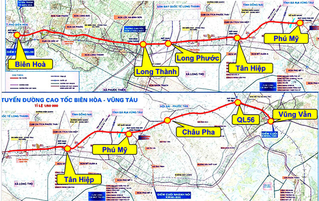 Rà soát nội dung dự án cao tốc Biên Hòa - Vũng Tàu hơn 18.800 tỷ đồng Ra soat noi dung du an cao toc Bien Hoa - Vung Tau hon 18.800 ty dong