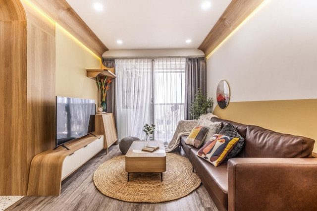 Cận cảnh căn chung cư đẹp cuốn hút của vợ chồng trẻ Hà Nội Can canh can chung cu dep cuon hut cua vo chong tre Ha Noi