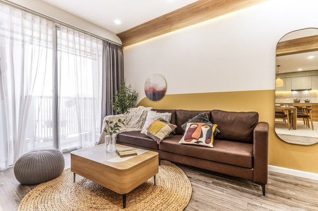 Cận cảnh căn chung cư đẹp cuốn hút của vợ chồng trẻ Hà Nội - Hình 3 Can canh can chung cu dep cuon hut cua vo chong tre Ha Noi-Hinh-3