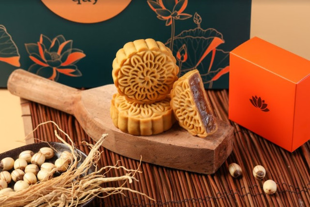 Độc đáo – Đông trùng hạ thảo, Đẳng sâm được đưa vào làm bánh trung thu - Hình 3 Doc dao – Dong trung ha thao, Dang sam duoc dua vao lam banh trung thu-Hinh-3