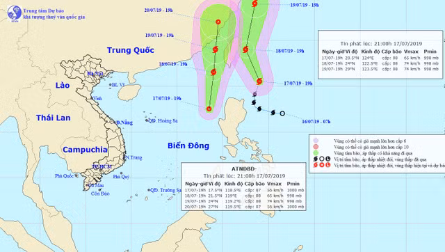 Vung ap thap moi tren Bien Dong co kha nang manh len thanh bao-Hinh-2