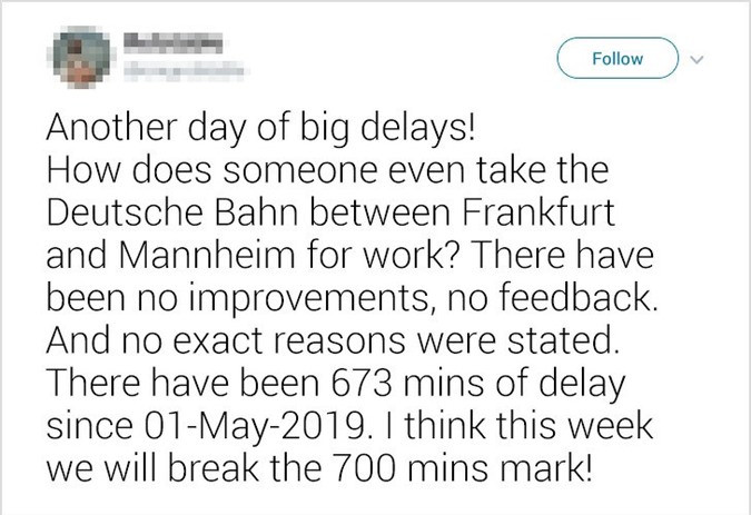 6. Người Đức cực kỳ kỷ luật, đúng giờ, mọi thứ phải được làm theo lịch trình. Tính đúng giờ quả thực là một phần của văn hóa Đức, nhưng qua thời gian những giá trị truyền thống cũng dần phai nhạt. Thực tế cho thấy nhiều dự án tại Đức bị chậm deadline, và có đến 1/3 chuyến tàu điện ngầm tại đây đến trễ giờ.