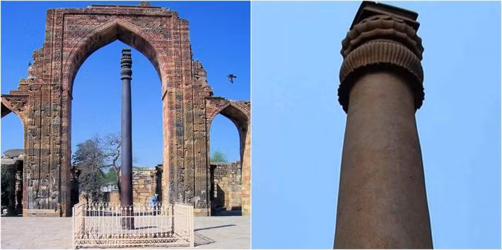 Theo các chuyên gia, cột sắt Delhi có chiều cao gần 7m và được làm từ sắt nguyên chất 99,5%. Trải qua nhiều thế kỷ, nó ở trong tình trạng nguyên vẹn gần như ban đầu.