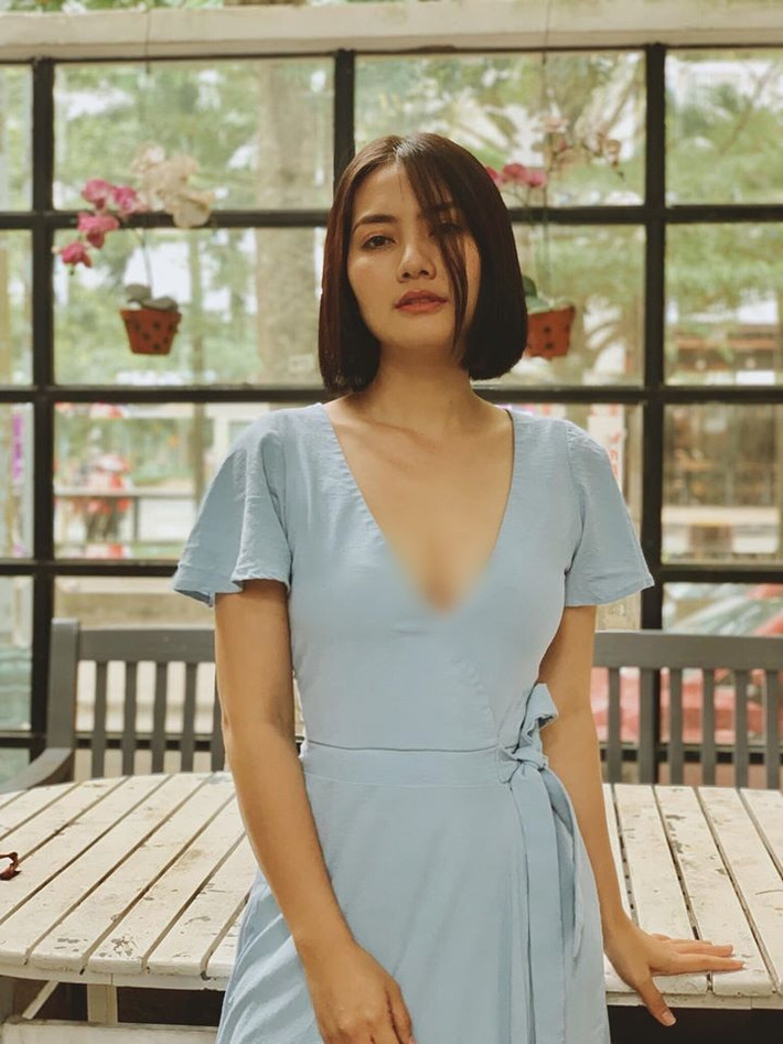 Ngọc Lan có phong cách thời trang khá hiện đại và sành điệu.