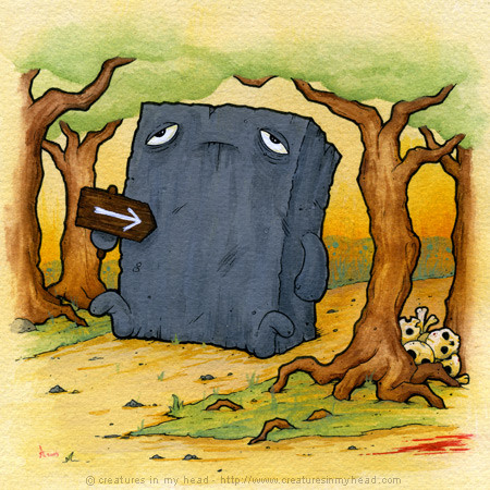 Thế nhưng, dù người đó có quay trở lại và đi những con đường khác thì điều tương tự vẫn xảy ra.