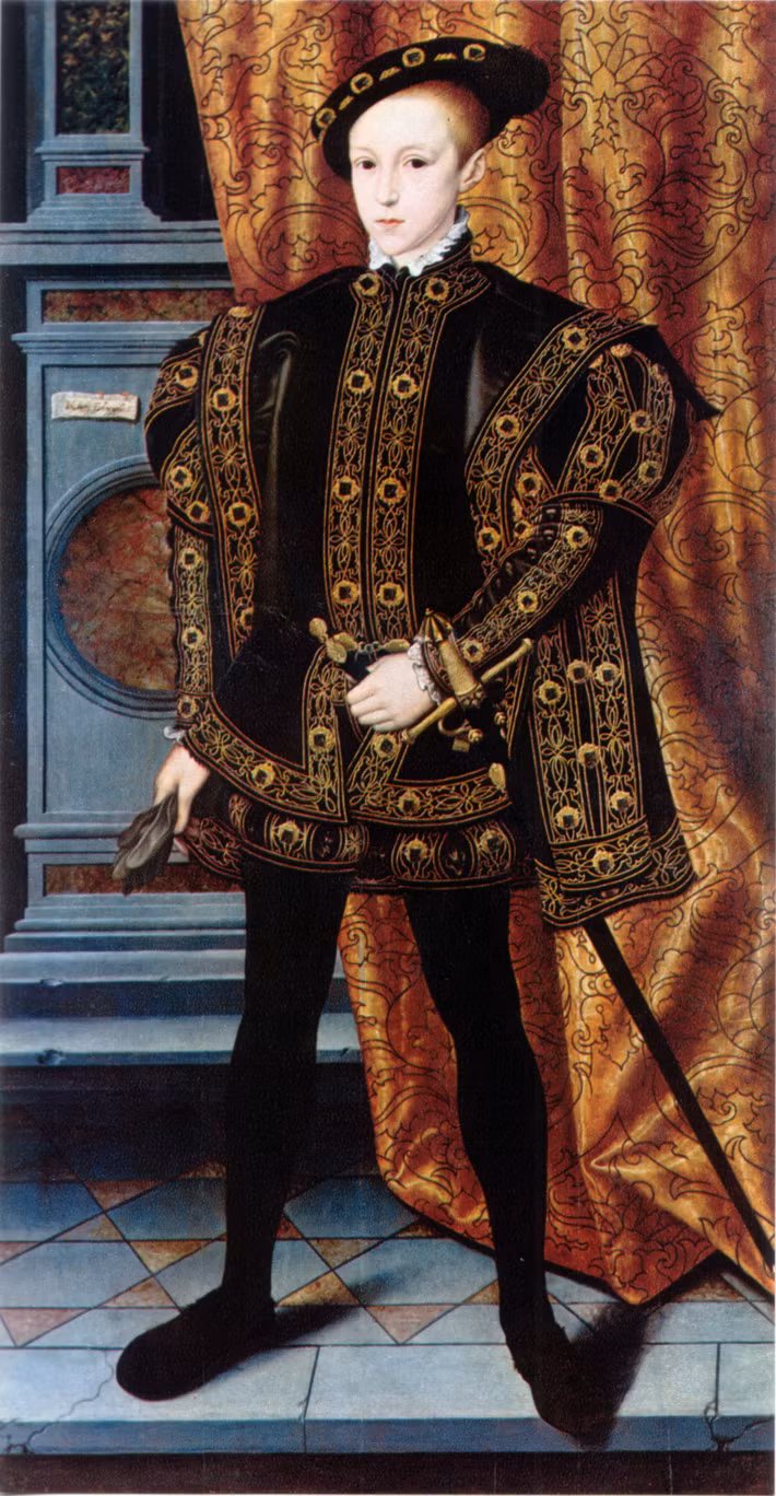 Theo đó, 1 năm sau, Vua Edward VI qua đời vì bệnh lao. Nguyên nhân được cho là do hệ thống miễn dịch bị tổn thương sau khi mắc bệnh đậu mùa và bệnh sởi.