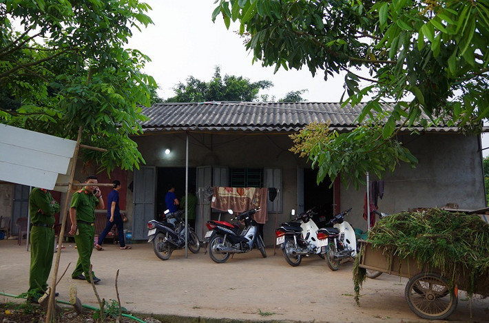 Khu vực nơi phát hiện ổ bạc khủng. Ảnh: Công an tỉnh Hưng Yên.