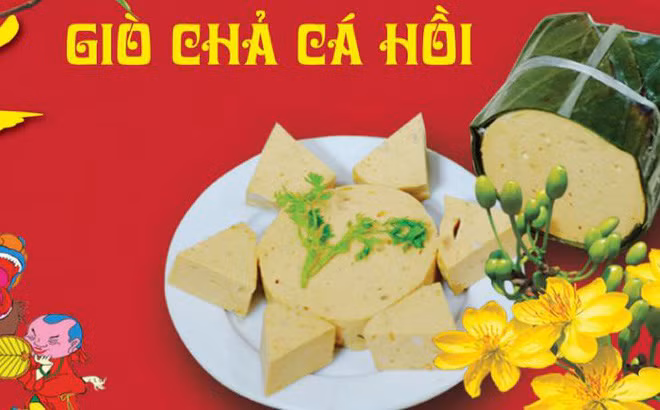 Món giò chả cá hồi mới xuất hiện trên thị trường tết những năm gần đây. Món ăn này được làm công phu hơn giò chả truyền thống vì nguyên liệu cá cần được sơ chế tỉ mỉ, cầu kì hơn.