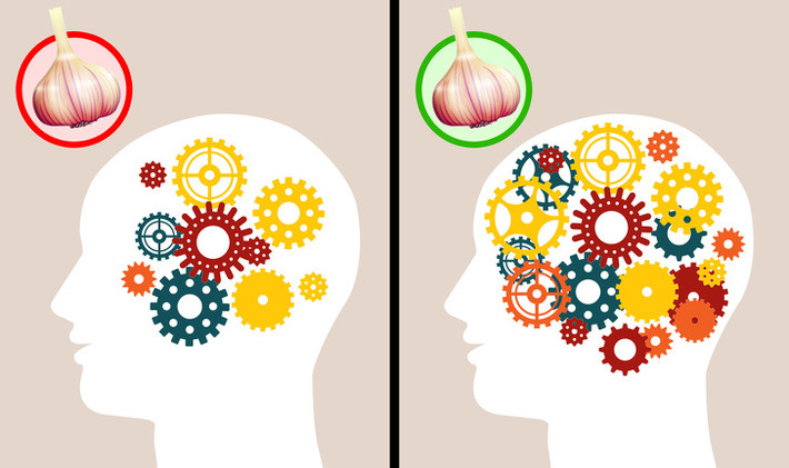 Cải thiện trí nhớ: Tỏi chứa các thành phần giúp làm chậm quá trình lão hóa của não bộ. Đối với người lớn tuổi, việc ăn tỏi giúp giảm nguy cơ mắc bệnh Alzheimer, trong khi người trẻ có thể cải thiện trí nhớ và tăng tính sáng tạo của não bộ.