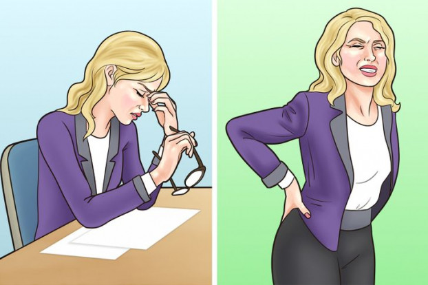 3. Căng thẳng, lo âu: Khi cơ thể bạn tiết ra hormone căng thẳng, nó khiến cơ bắp siết chặt theo bản năng. Căng cơ sẽ dẫn đến cảm giác đau ở cổ, vai và lưng. Các nghiên cứu đã chỉ ra rằng thư giãn, thả lỏng có thể giúp cải thiện đau lưng hiệu quả.