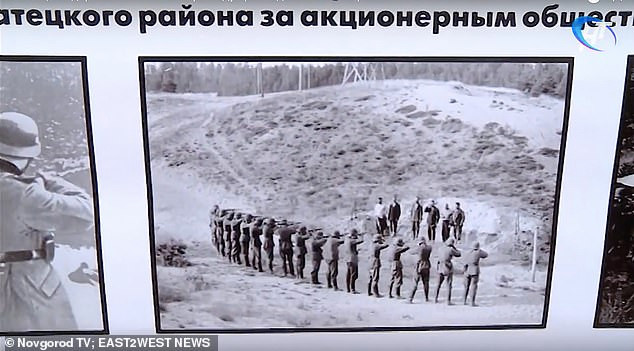 Khu vực nơi phát hiện ngôi mộ tập thể trên được biết đến là địa điểm hành quyết hàng loạt của phát xít Đức trong Thế chiến 2.