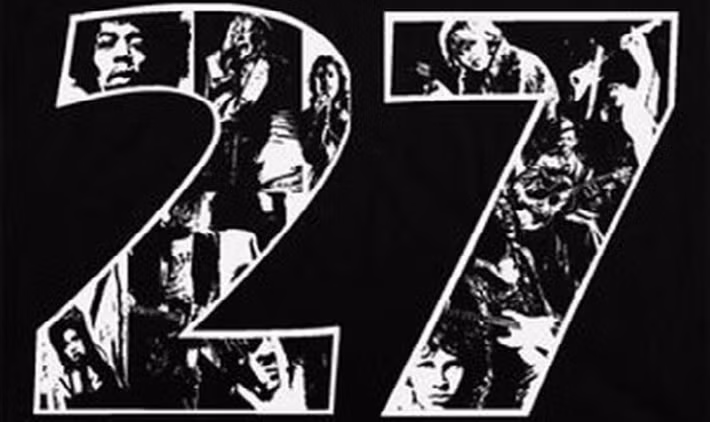 Nhiều thập kỷ qua, dư luận xôn xao về việc tồn tại một "lời nguyền" nghiệt ngã trong giới âm nhạc đeo bám những nghệ sĩ tài danh. Theo đó, những ca sĩ, nhạc sĩ danh tiếng sẽ không sống qua năm 27 tuổi.