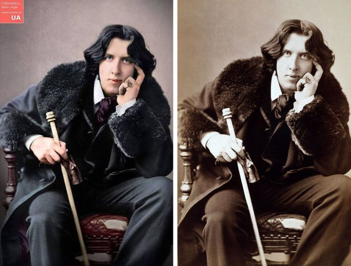 Nhà văn nổi tiếng người Ireland Oscar Wilde năm 1880.