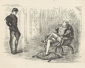 Vì vậy, để trừng phạt lỗi mà hoàng tử phạm phải, đứa trẻ học cùng sẽ là người chịu phạt. Hình phạt chủ yếu dành cho những đứa trẻ này là bị đánh đòn roi.