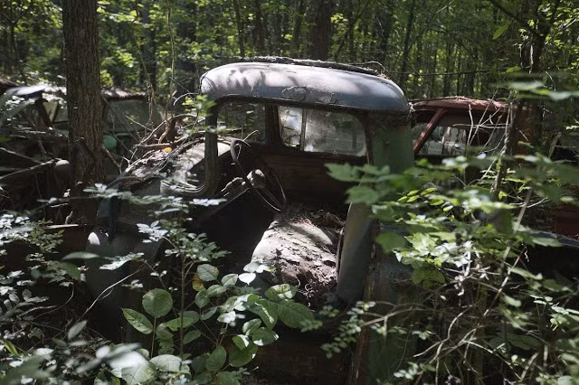 Những ôtô tại đây đa số được sản xuất từ năm 1972 hoặc lâu hơn.