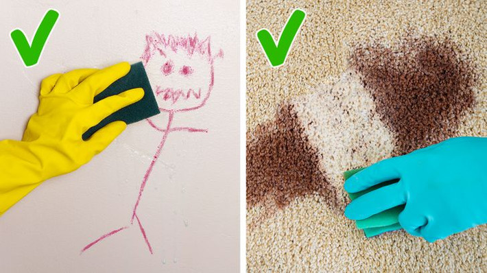 Kem đánh răng quá “date”: Kem đánh răng hết hạn có chứa chất tẩy rửa, có thể giúp loại bỏ vết bẩn trên thảm và thậm chí có thể làm sạch vết màu sáp trên tường. Ngoài ra, bạn có thể làm trắng giày và màn hình điện thoại với kem đánh răng. Nó cũng có thể giúp loại bỏ mùi chua ở bình sữa trẻ em.