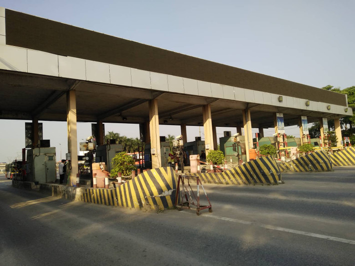  Sau khi xả trạm, BOT Bắc Thăng Long - Nội Bài vắng tanh.