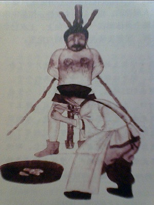 Điều này sẽ khiến phạm nhân chịu sự đau đớn cực hạn trong suốt vài giờ đồng hồ. Khi ấy, họ chỉ muốn sớm chết để nhanh chóng được giải thoát khỏi nỗi đau cắt da cắt thịt ghê rợn.