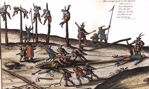 Đóng cọc là quái chiêu hành hình khét tiếng ở Anh thời Trung cổ. Hình phạt này khiến phạm nhân cũng như người chứng kiến phải khiếp sợ.