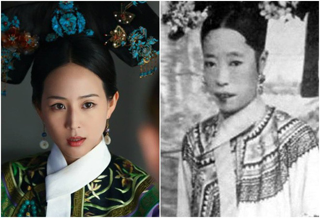 Nhiều người vẫn mặc định rằng thời xưa các mỹ nhân bên vua phải là người sở hữu nhan sắc xinh đẹp. Tuy nhiên, các vị phi tần trên phim cổ trang và đời thường khiến khán giả khó nhận ra.