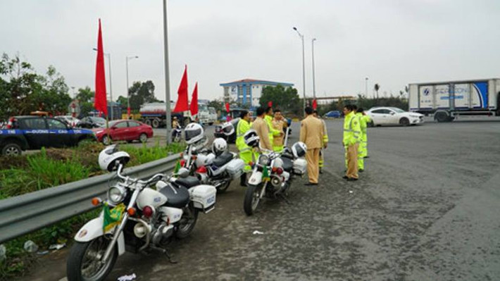 Các đơn vị tập rượt trong không khí khẩn trương, nghiêm túc.