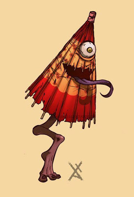 Kasa-obake là tên quái vật thành tinh từ chiếc ô được mô tả nhiều trong truyền thuyết, giai thoại dân gian của người Nhật Bản.