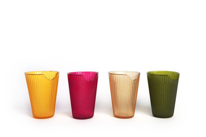 Những chiếc cốc ăn được này còn có nhiều vị khác nhau như yogurt, anh đào, dâu và bưởi...