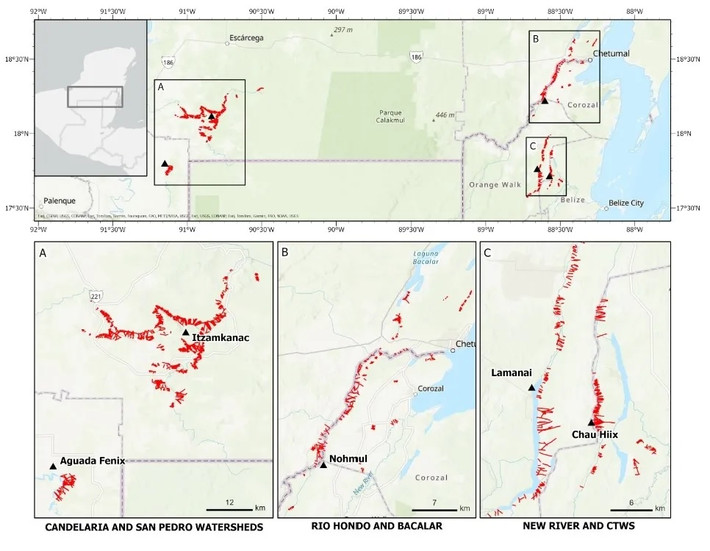 Những mạng lưới bẫy cá phức tạp này được tạo ra trước khi người dân trong khu vực canh tác nông nghiệp trên quy mô lớn.