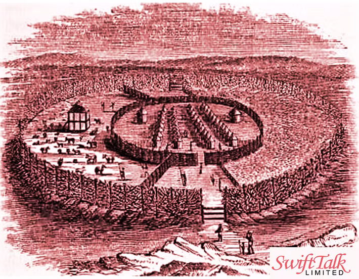 Một thành tựu nổi bật của vương quốc Benin là Bức tường Benin. Công trình này được cho xây dựng dưới triều đại của ông hoàng Oba Ewuare - người trị vì vương quốc từ năm 1440 - 1480.