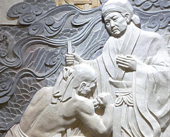 Không chỉ người Ai Cập thời cổ đại, người Trung Quốc thời phong kiến cũng thực hiện việc xăm mình.