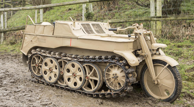 Tính đến năm 1944, quân đội Đức quốc xã có tổng cộng hơn 8.000 chiếc Kettenkrad.