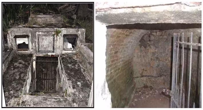 Tuy nhiên, đến năm 1816, cậu bé Charles Brewster Ames 11 tuổi qua đời và được chôn cất trong hầm mộ của gia đình. Lần này, những cỗ quan tài lại bị xáo trộn vị trí như lần trước.