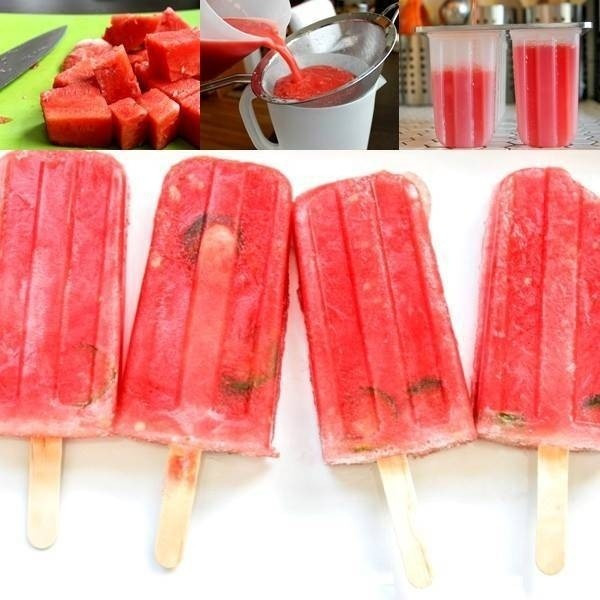 Đong khoảng 300ml nước cốt chanh pha đường và đem trộn thật đều vào bơ sao cho hỗn hợp sền sệt là được. Cho hỗn hợp trên vào từng khuôn kem, cho vào ngăn đá và sau 2 tiếng có thể dùng. Cũng với cách làm này, bạn có thể thay bơ bằng xoài xay hoặc nước cốt dưa hấu đều cho vị rất ngon.